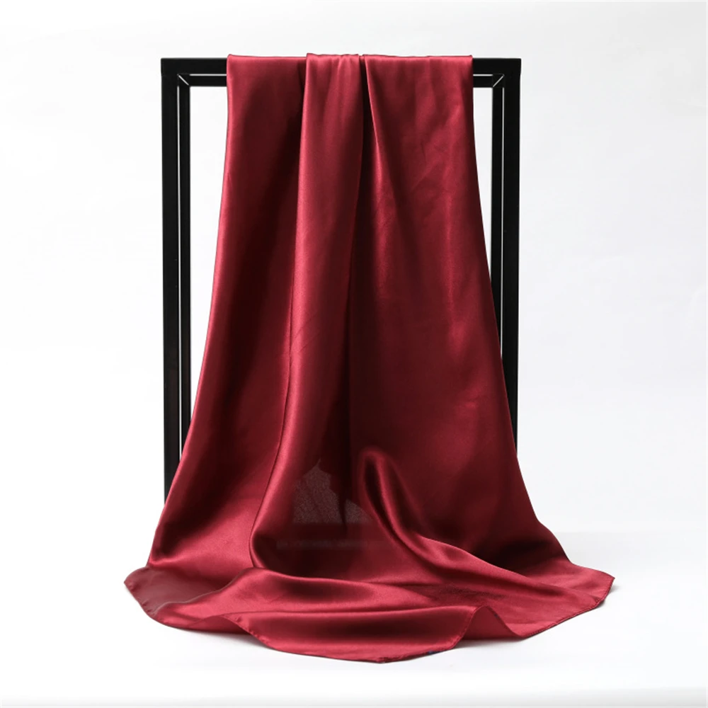 Рисунок 5 - Модный однотонный шарф для волос 27 цветов