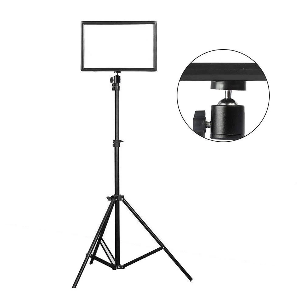 Mini Ball Head 360° Rotating Mount with 1/4" Screw Tripod Swivel Adapter for DSLR Cameras Tripods Monopods Live Streaming Light