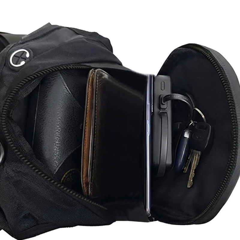 Motorcycle Leg Tank Bag Waterproof Waist Pack Crossbody Rider Biker Drop...