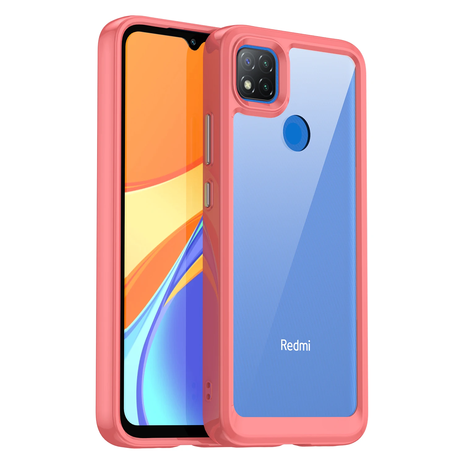 Cover Per Telefono Trasparente Di Lusso Per Redmi 9C Nfc 9 Activ Custodia In Acrilico Antiurto Per Xiaomi Redmi9 Activ Custodia Mobile In Silicone