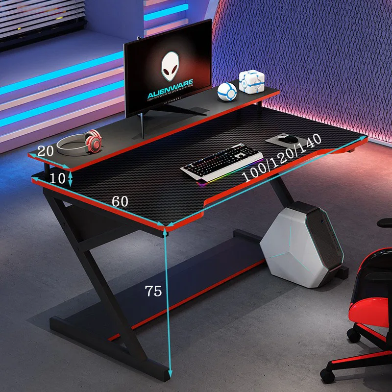 Desktop Computer Desk Home Desk Integrated Game Table and Chair Set Full Set Modern Simple Competitive Table Game Tables 