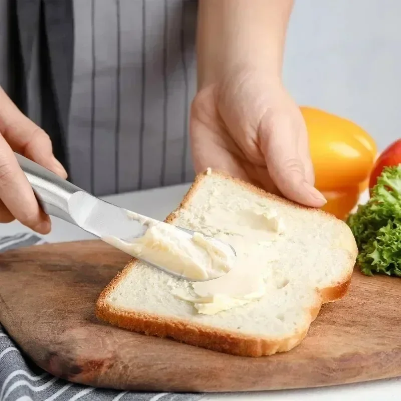 Stainless Steel Butter Knife Portable Cheese Bread Jam Cutter Multifunctional Food Tableware Home Kitchen Gadgets 1-10PCS