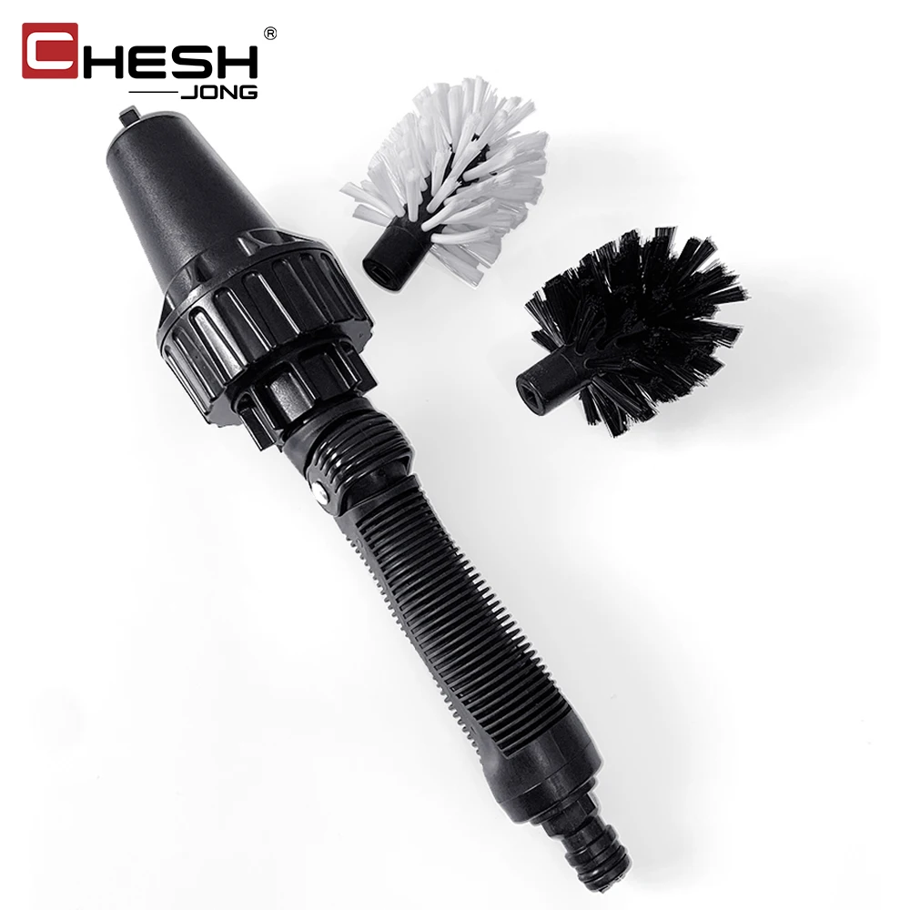 

Water Powered Rim Cleaner Auto Detailing Washing Hydrodynamic Cleaning Brush Water Driven For Automobile Engines Automotive