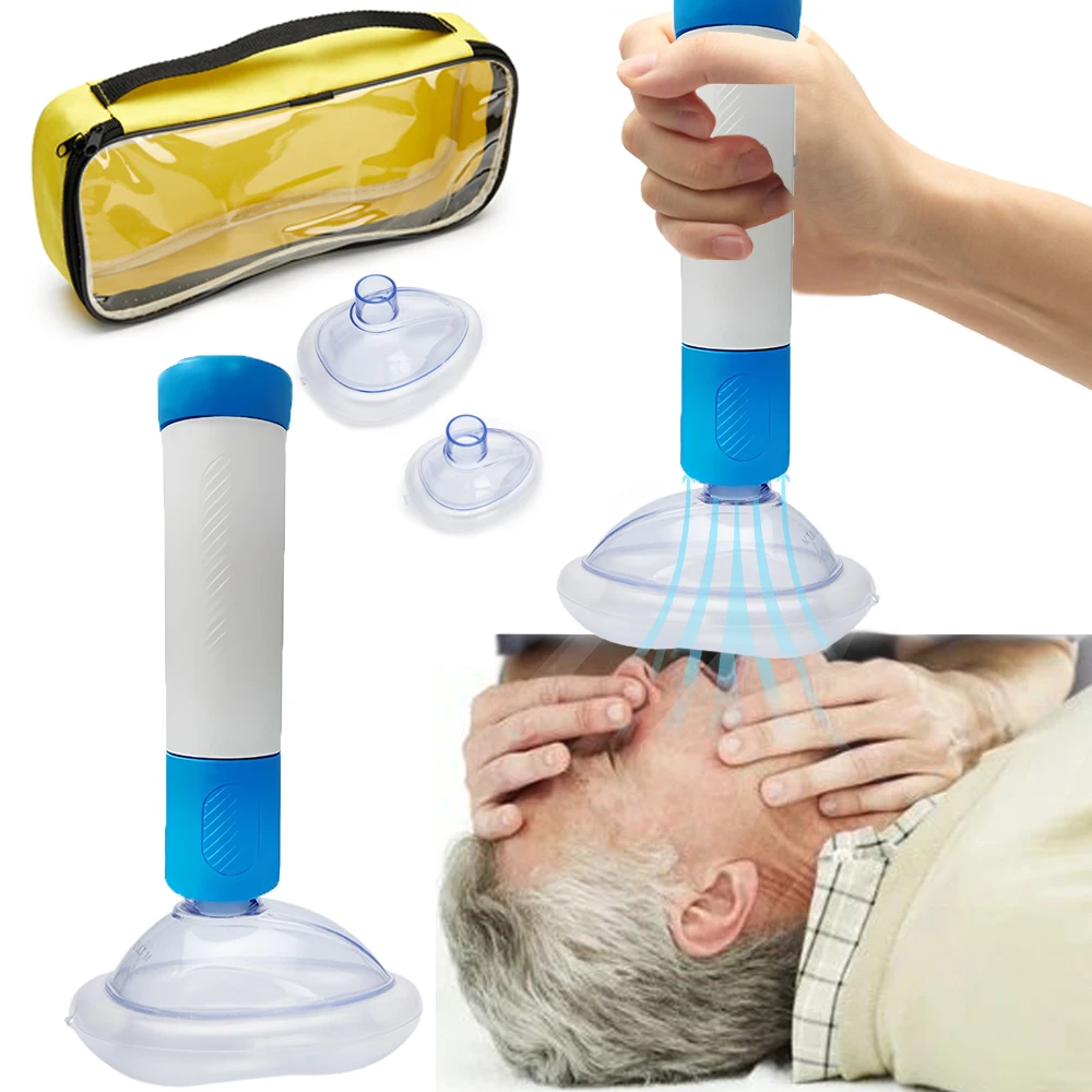 First Aid Choking Rescue Device Travel Home CPR Choking Emergency Device Adult Children Outdoor Portable Asphyxia Rescue Machine 6