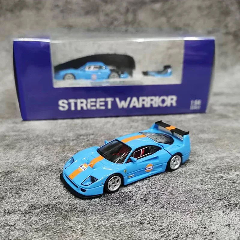 

Stance Hunters 1:64 Model Car F40 LM Alloy Sport Vehicle- Gulf Coating