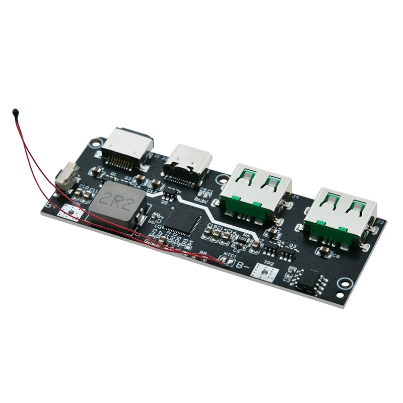 고속 충전 파워 뱅크 모듈 22.5W 5포트 QC4 PD3.0 양방향 퀵차지 모바일 전원 공급 회로 기판