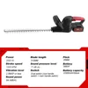 ONEVAN 2000W Brushless Cordless Hedge Trimmer Garden Trimmer Pruning Saw Lawn Mower Garden Pruning Tool For makita 18v battery 2