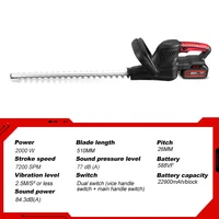 ONEVAN 2000W Brushless Cordless Hedge Trimmer Garden Trimmer Pruning Saw Lawn Mower Garden Pruning Tool For makita 18v battery 2