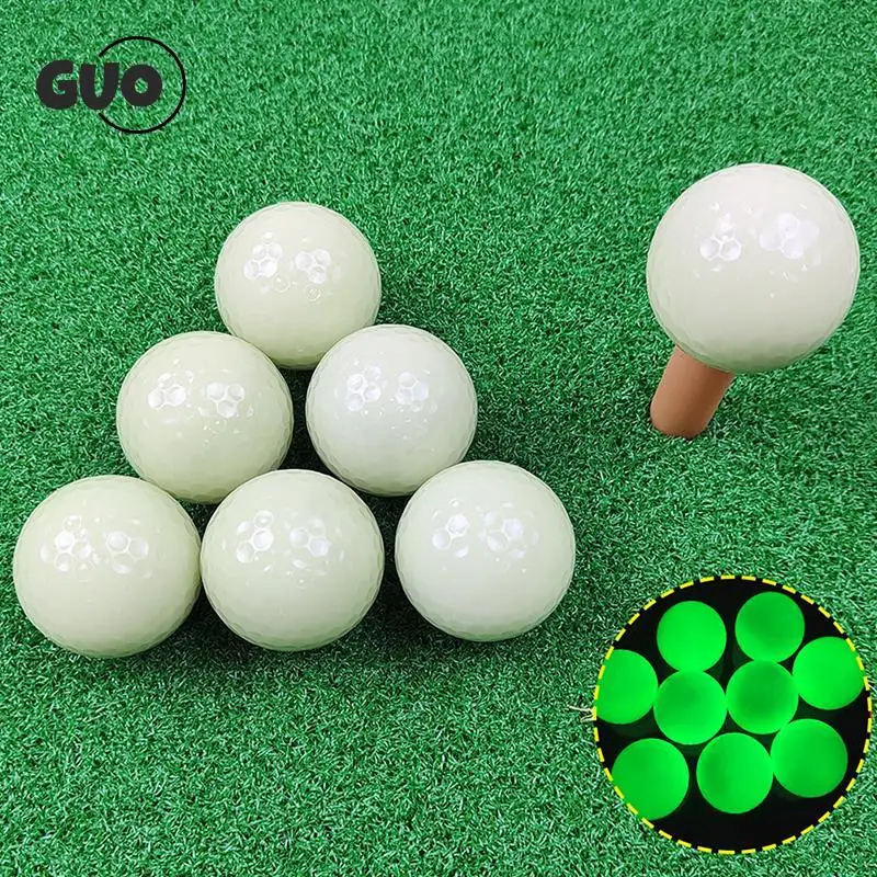 

1pcs Glow In The Dark Light Up Luminous LED Golf Balls For Night Practice Gift For Golfers Golf Balls