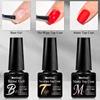 Mtssii 7ml Base Gel Nail polish Bright Color Semi Permanent Soak Off UV LED Nail Art No Wipe Top Coat Nail Art For Manicure 6