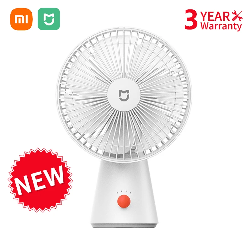 2022NewXiaomiMijiaPortableFanDesktopfanHandheld2in1TypeC