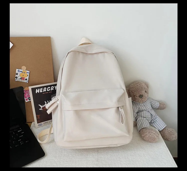 Fashion Backpack Canvas Women Backpack Anti-theft Shoulder Bag New School Bag For Teenager Girls School Backapck Female Stylish Backpacks cheap