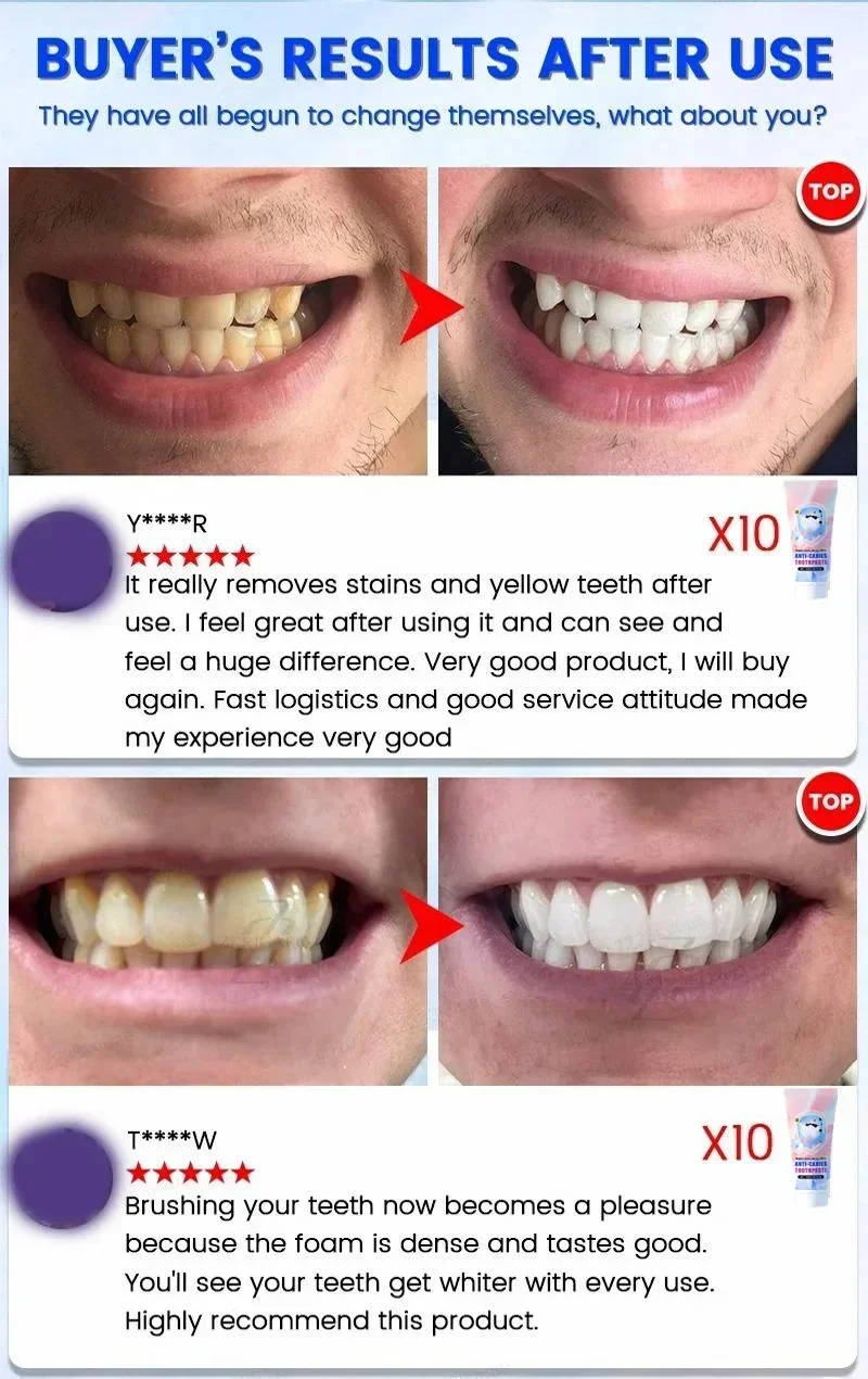 Dentifricio protezione denti 3-in-1 sbiancante e detergente_voghion.com