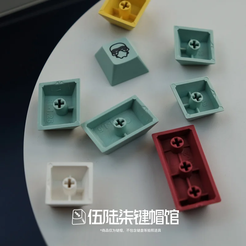 Gmk Starwar Boba Fett Teclas Pbt Dye-subbed à Prova de Luz Cereja Perfil Caps Chave 1.75u 2u Shift para 61 64 68 84 Set - Imagem 3