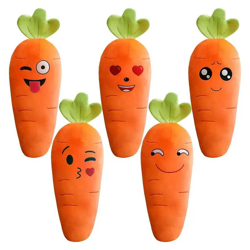 

Easter Cartoon Carrot Plush Toy Artificial Carrot Stuffed Doll Simulation Vegetable Carrot Pillow Dolls Stuffed Toys For Kids