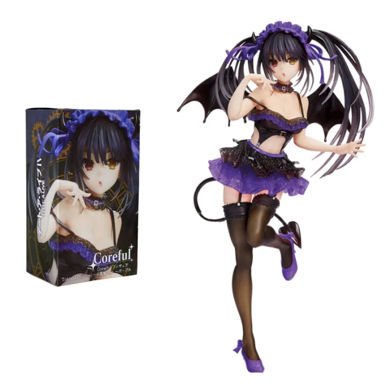 

TAiTO Coreful DATE ALIVE IV Anime Figure 20Cm Kurumi Tokisaki Shouakuma ver Action Figure Toys For Kids Gift Collectible Model