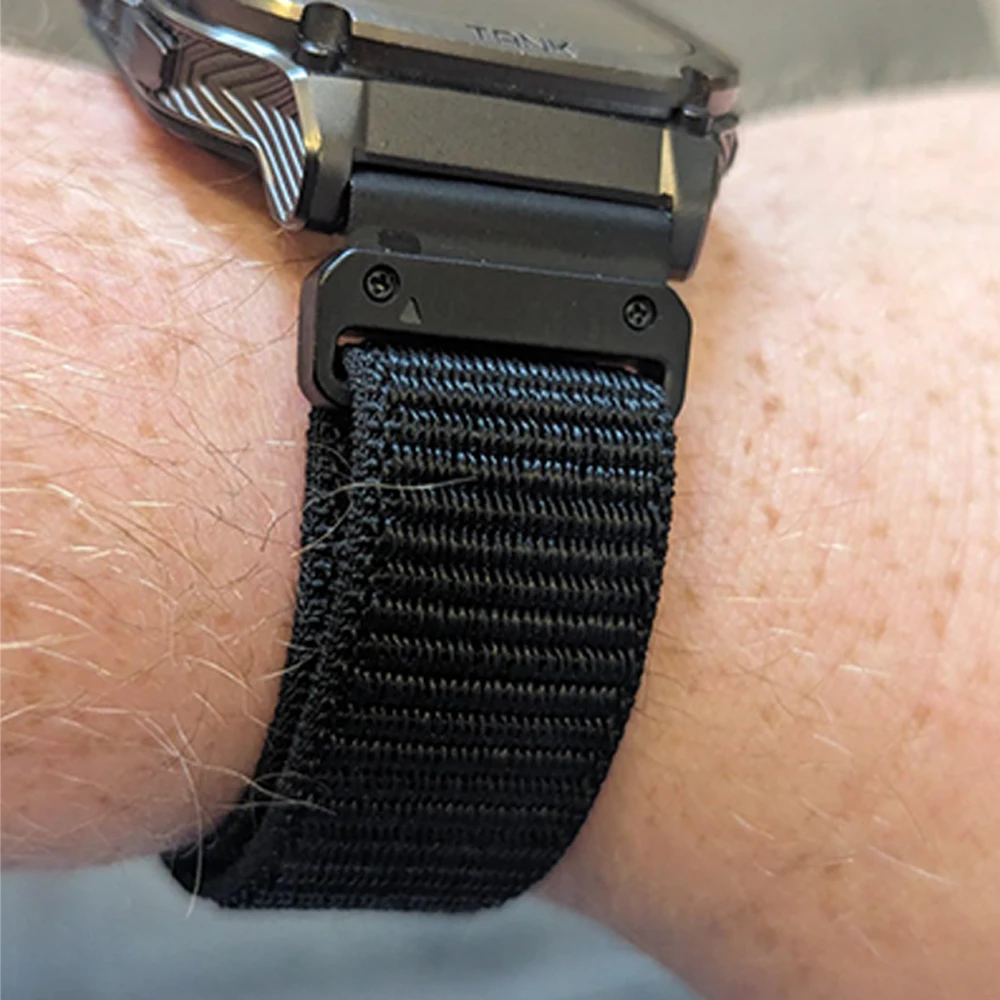 Nylon QuickFit Strap for Smartwatches - 26mm/22mm Adjustable Sport Band
