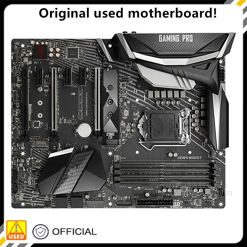 Per Z370 Gaming Pro Carbon Originale Usato Desktop Intel Z370 64Gb Ddr4 Scheda Madre Lga 1151 I7/I5/I3 Usb3.0 Sata3