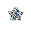 Tiny Spot Series Celestial Galaxy Star Murano Dangle Charm Bead Fit Original 925 Sterling Silver Bracelet DIY JewelryGift 5
