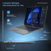 ACEMAGIC Gaming Notebook AMD Ryzen 7 5700U(Beat i7-1265U)Backlit Laptop Keyboard RAM 16GB NVME SSD 512GB 16.1" Full HD 1920x1080 5