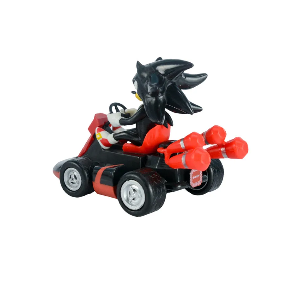 5pcs Sonic the Hedgehog Toy Car Model Sliding Racing Cars Cartoon Game Anime Pull-back vehicle fun Collecting Toys Gifts 5