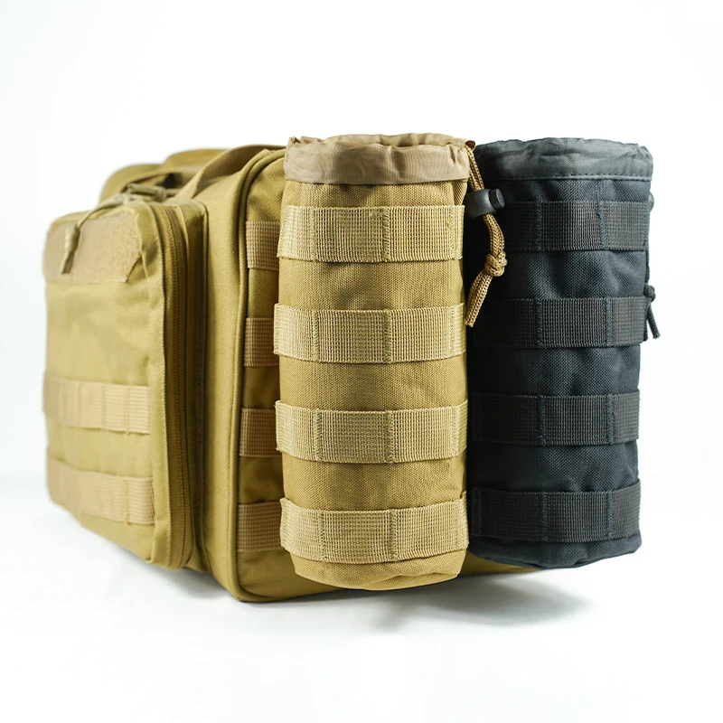 Outdoor Picnic Bottle Case 600D Nylon Molle System Pouch