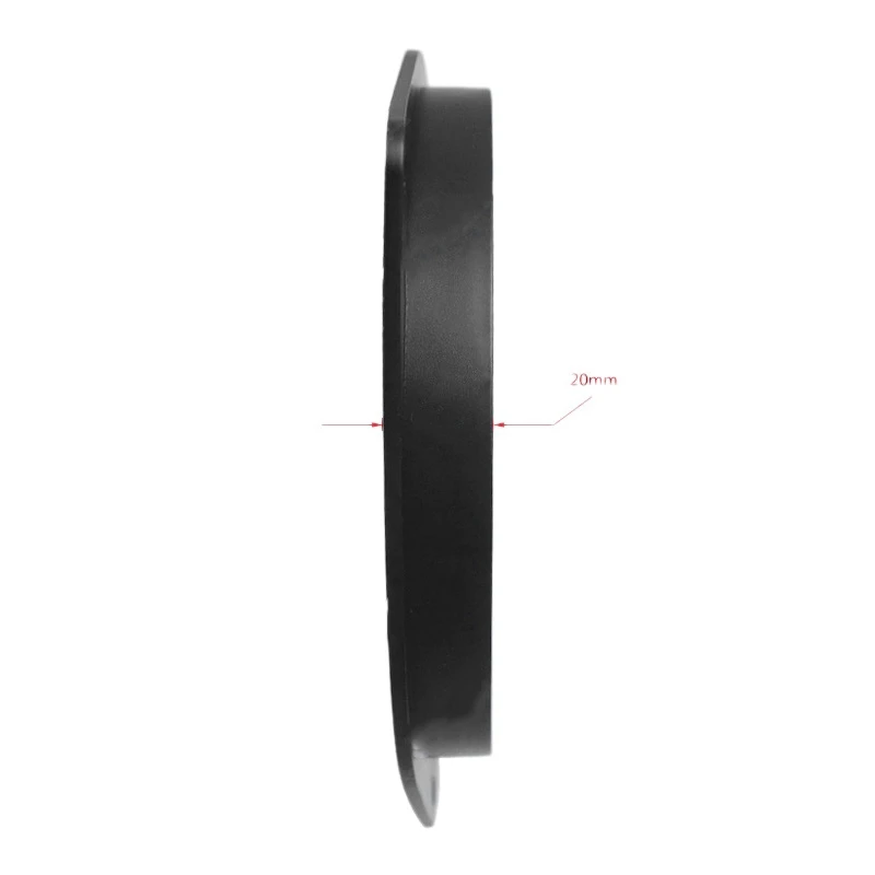 6.5Inch Front Rear Door Stereo Speaker Mat Adapter Wire Mount Plugs Plates Bracket Spacers Ring for Toyota Rav4 09-21