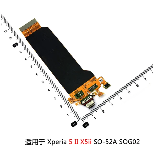 Charger Board For Sony Xperia 5II A002SO SO 52A SOG02 XQ AS42 AS52 AS62  AS72 Flex Cable Charging Dock USB Port Connector