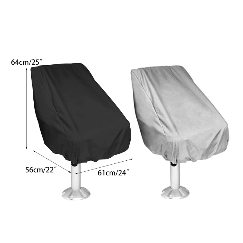 Boat Cover Chair Seat Cover Waterproof Outdoor Foldable Boat Seat Cover Chair Sleeve Protective Cover K0AF