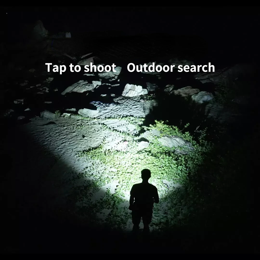 NexTool Thunder Search Strong Light Flashlight Type c Charging 3600 Lumens Waterproof Portable Shoulder Strap Home