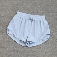 2024 summer cross-border foreign trade Fitness running exercise shorts women's breathable quick-drying anti-exposure short pants