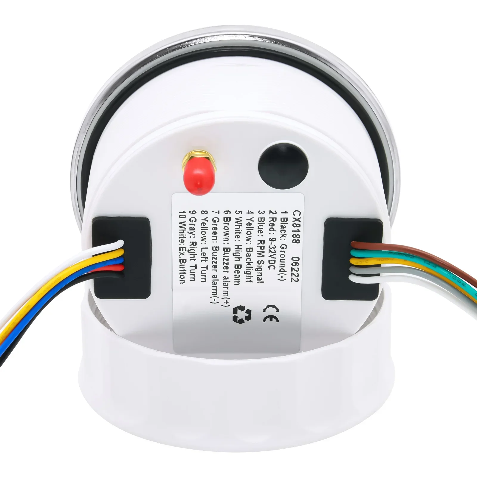 85mm GPS Speedometer With Tachometer 120KM/H 200KMH 120MPH For Car Truck Boat Sp