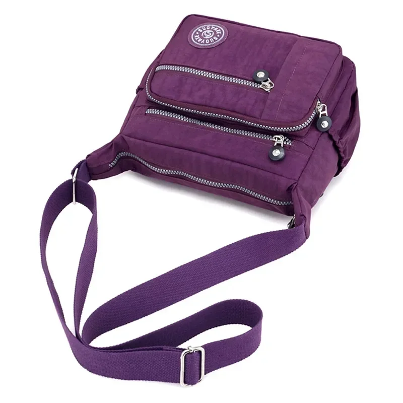 New Women Handbags Casual Crossbody Shoulder Bag Women's Nylon Waterproof Messenger Bags For Ladies Diagonal Bag Travel Purses 4
