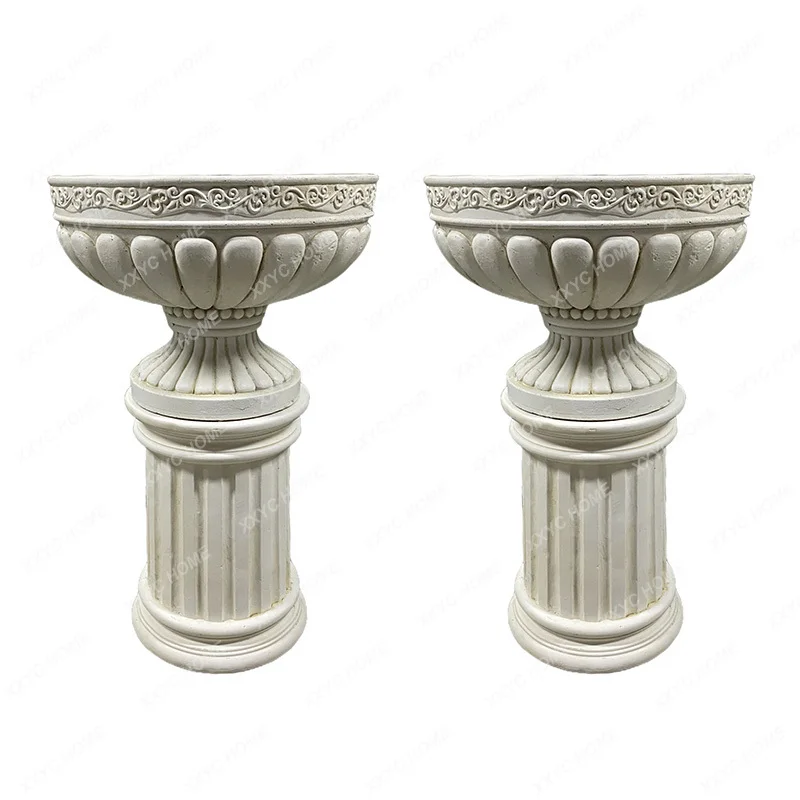 

Flower Pot Large Diameter Flower Green Plant Bonsai Decoration Park Courtyard Villa Door