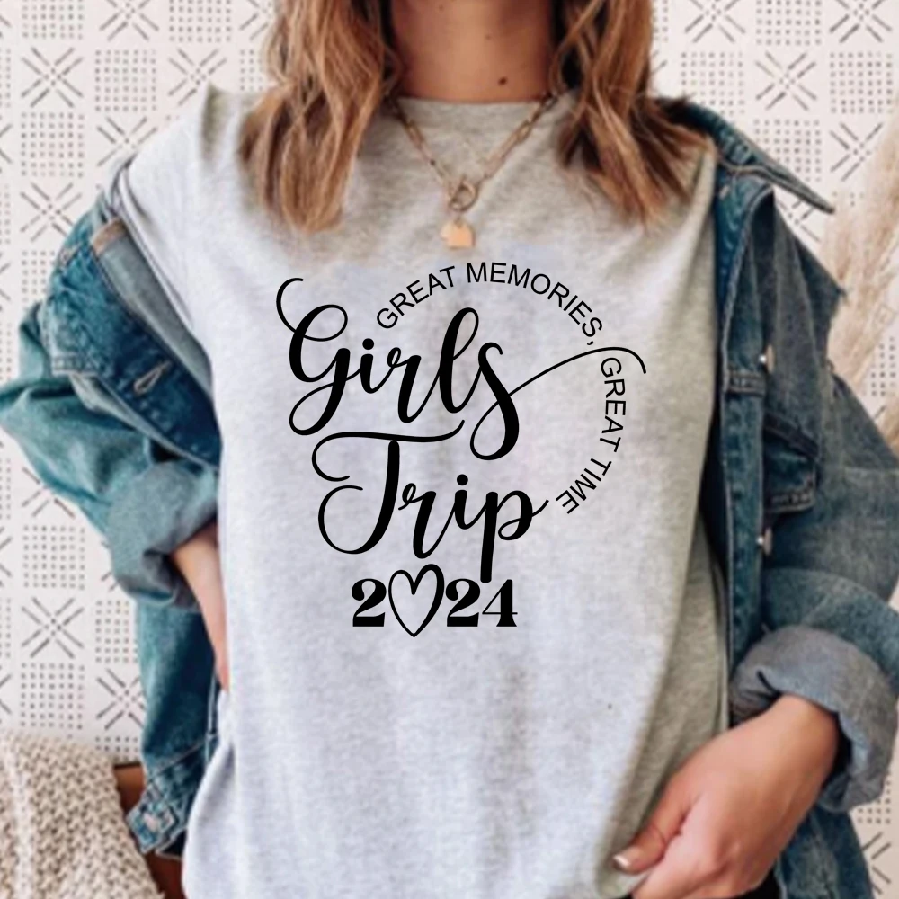 Футболка для девочек, модель 2024 года