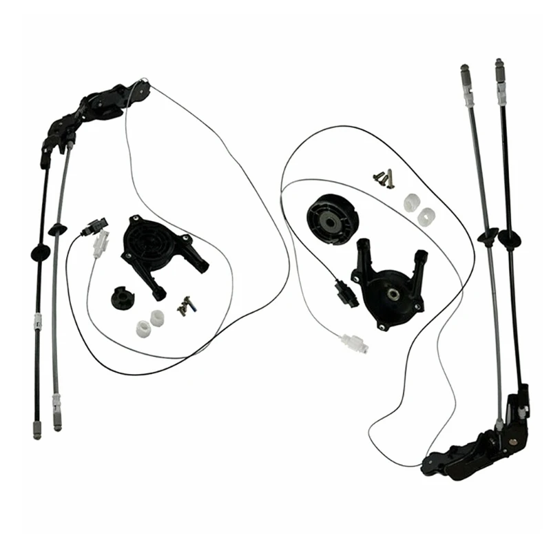 2pcs Rear Power Sliding Door Cable Kit Compatible For 3.5L 2004-2010 85620-08052 85620-08042 69641-08030 924-578 924-550
