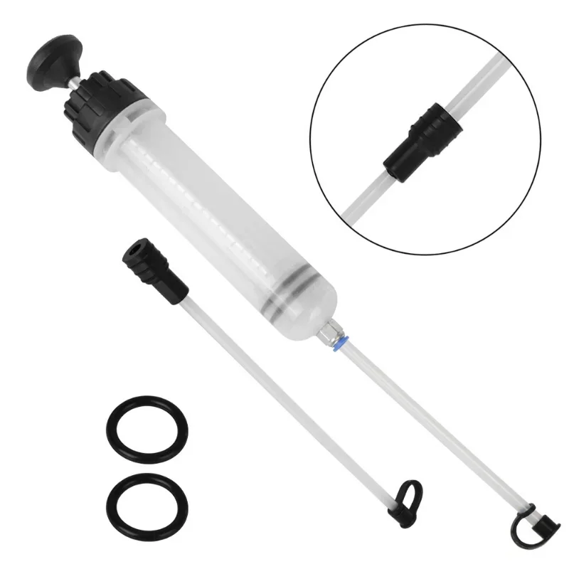 200cc Car Oil Change Brake Bleeder Fluid Pump Extractor Filling Syringe Bottle Universal Truck Motorcycle Vehicles Accessories oil extractor pump