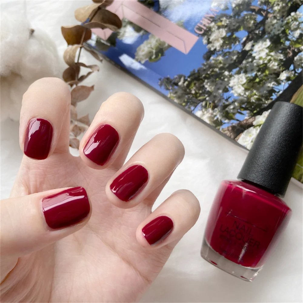 15ML No-bake Nail Polish Quick Drying Without Baking Lamp Nail Art Varnish For Manicure Regular Gel