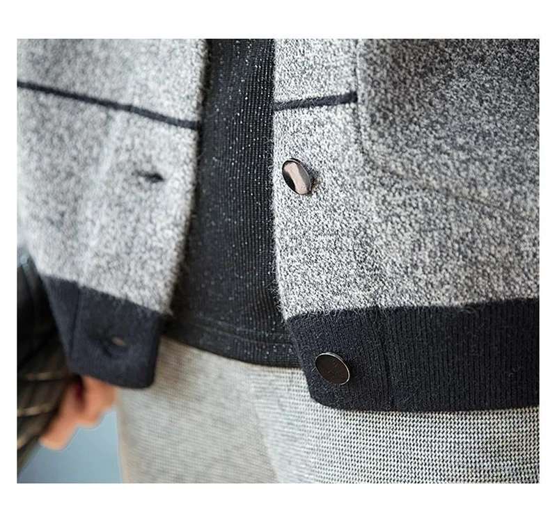 Checkered Woolen Coat 2