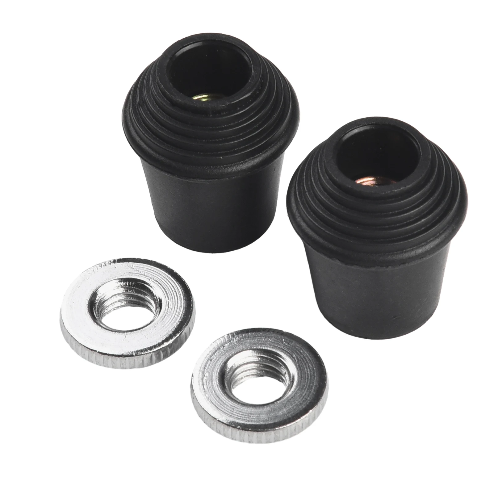 

Essential Drummer Equipment 2Pcs Rubber Feet for Tom Bass Drum Legs Alloy Material Craftsmanship Anti Rust Components