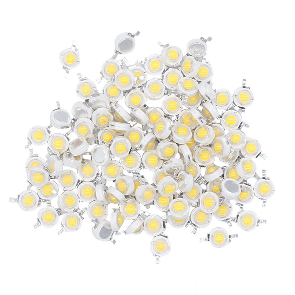 Othmro - Diodo LED bianco trasparente, super luminoso, lampadine a diodi assortite, kit di diodi a emissione di luce elettronica, 5 mm, 3,0-3,4 V, 20 mA 50 pezzi