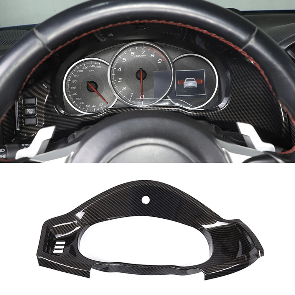 

Car Dashboard Instrument Frame Cover Sticker Trim for Toyota 86 GT86 Subaru BRZ 2012 2013 2014 2015 2016 2017 2018 2019 2020