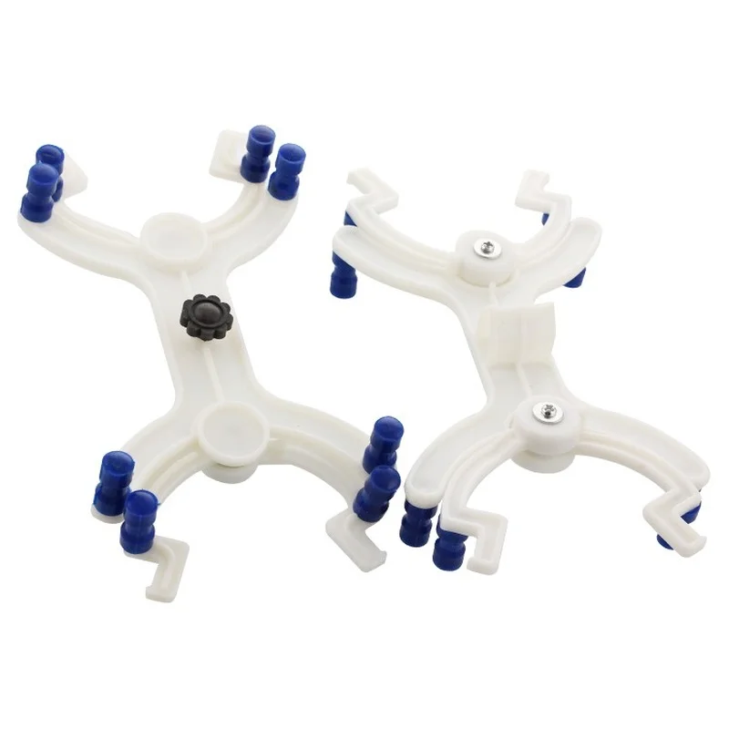 2pcs/Plastic Bilateral Burette Clamp Butterfly Clip Titration Clip Burette Special Clip