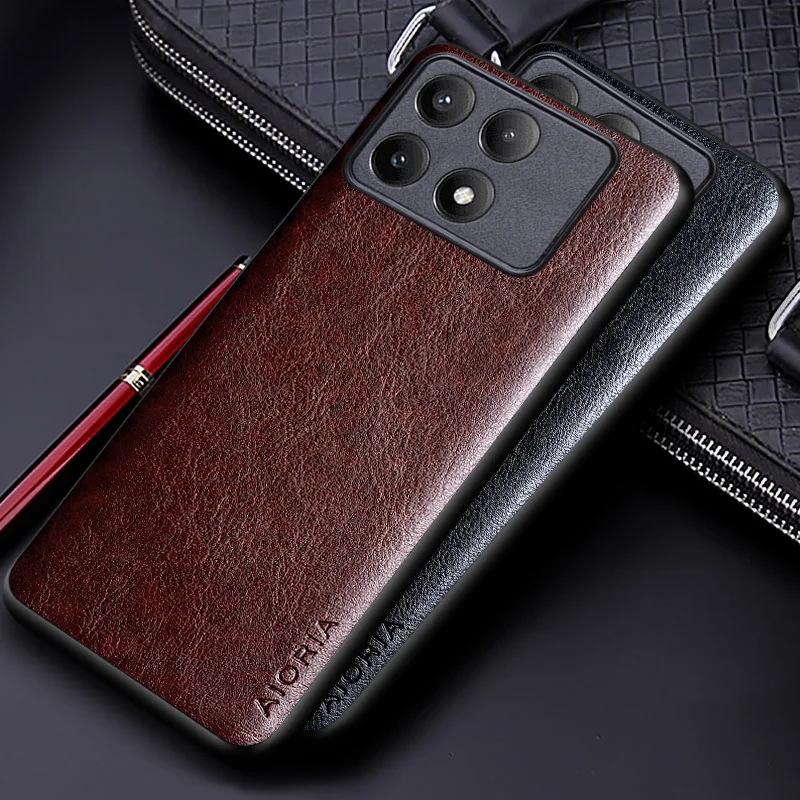 Leather Case For Xiaomi Poco X6 X5 X4 X3 Pro GT NFC phone case,leather wallet case