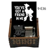 You've Got A Friend In Me anime Music Box Holiday Gifts for kids toy Children Bedroom Decorative Ornaments 1