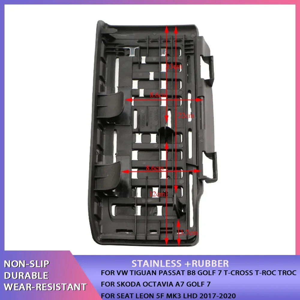 Stainless Steel Pedal Cover for VW GOLF 7 8 GTi MK7 Lamando POLO A05 Passat B8 Skoda Rapid Octavia 5E 5F A7 2014+ pedal cover stainless steel pedal cover