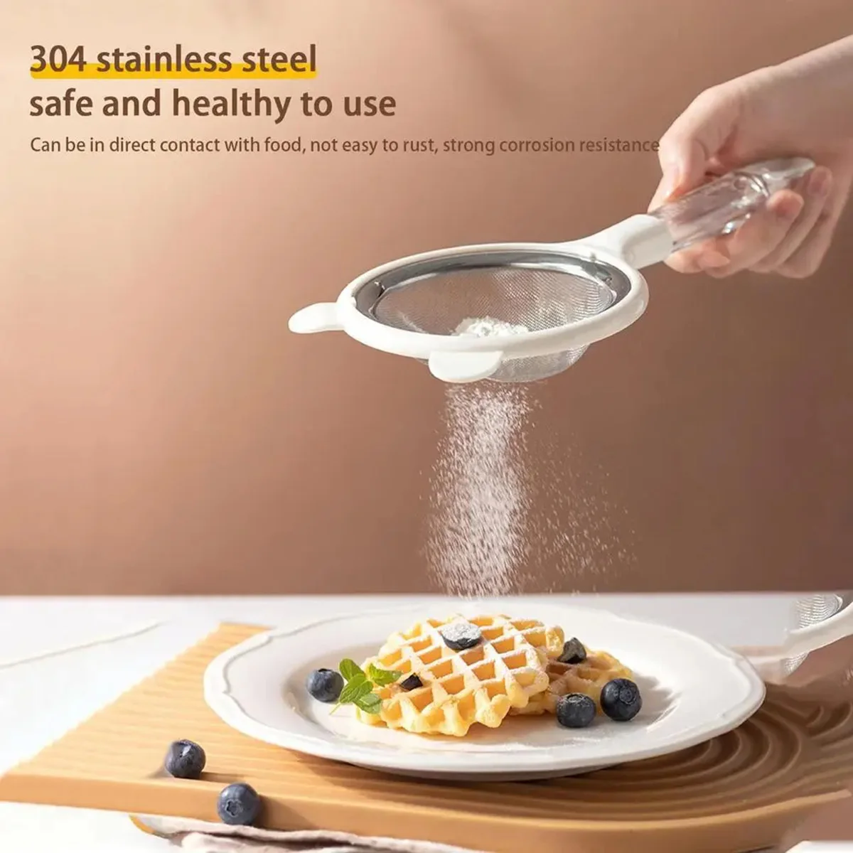

Тонкое сито для жидкостей сито для кухни Strainers Инструменты для выпечки сетчатый сито ручное сито с прочной ручкой тонкое сито