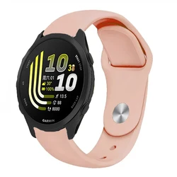 Universal Silicone Watch Strap - Available in 18mm, 20mm, and 22mm Sizes - Forerunner 970 (Flesh pink)