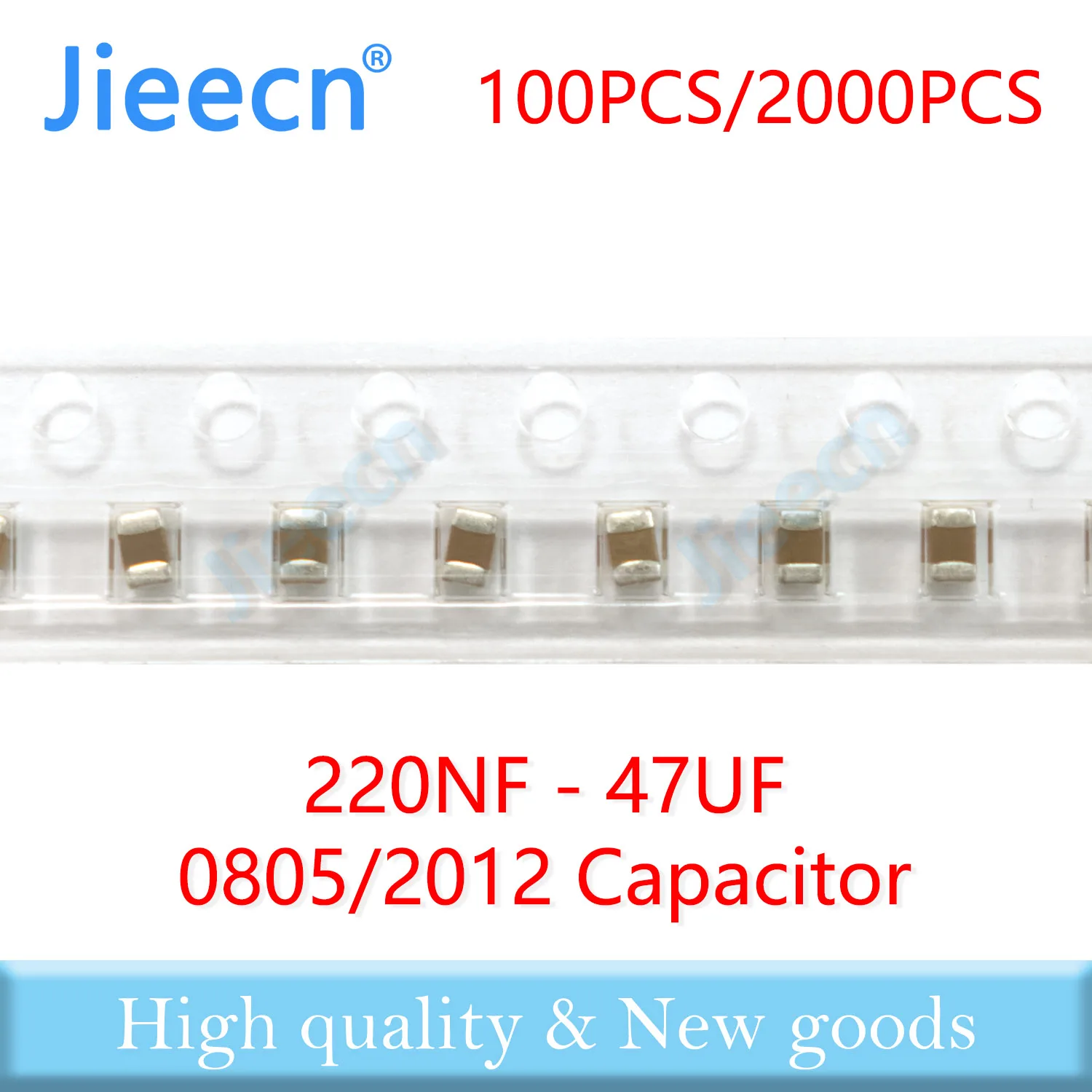 0805 SMD Chip Multilayer Ceramic Capacitor 220 nF-47 uF 220NF 330NF 2.2UF 225 4.7UF 475 1uF 10UF 105 106 226 2012 22UF 47UF