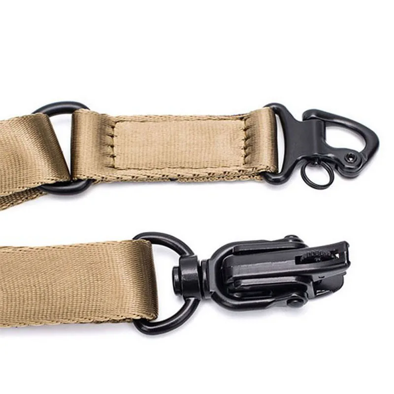 Adjustable Tactical Sling - Secure Single-Point Safety Strap with Hook